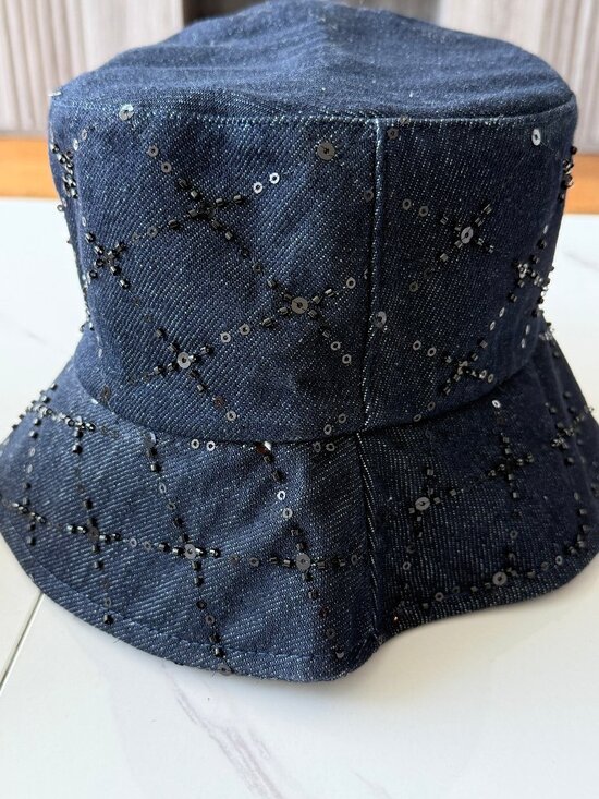 Chanel Bucket Hat Denim OS main image 5